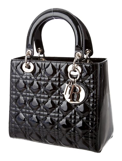 lady dior cannage tote|christian Dior medium lady bag.